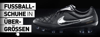 FUSSBALL SCHUHE ÜBERGRÖSSE